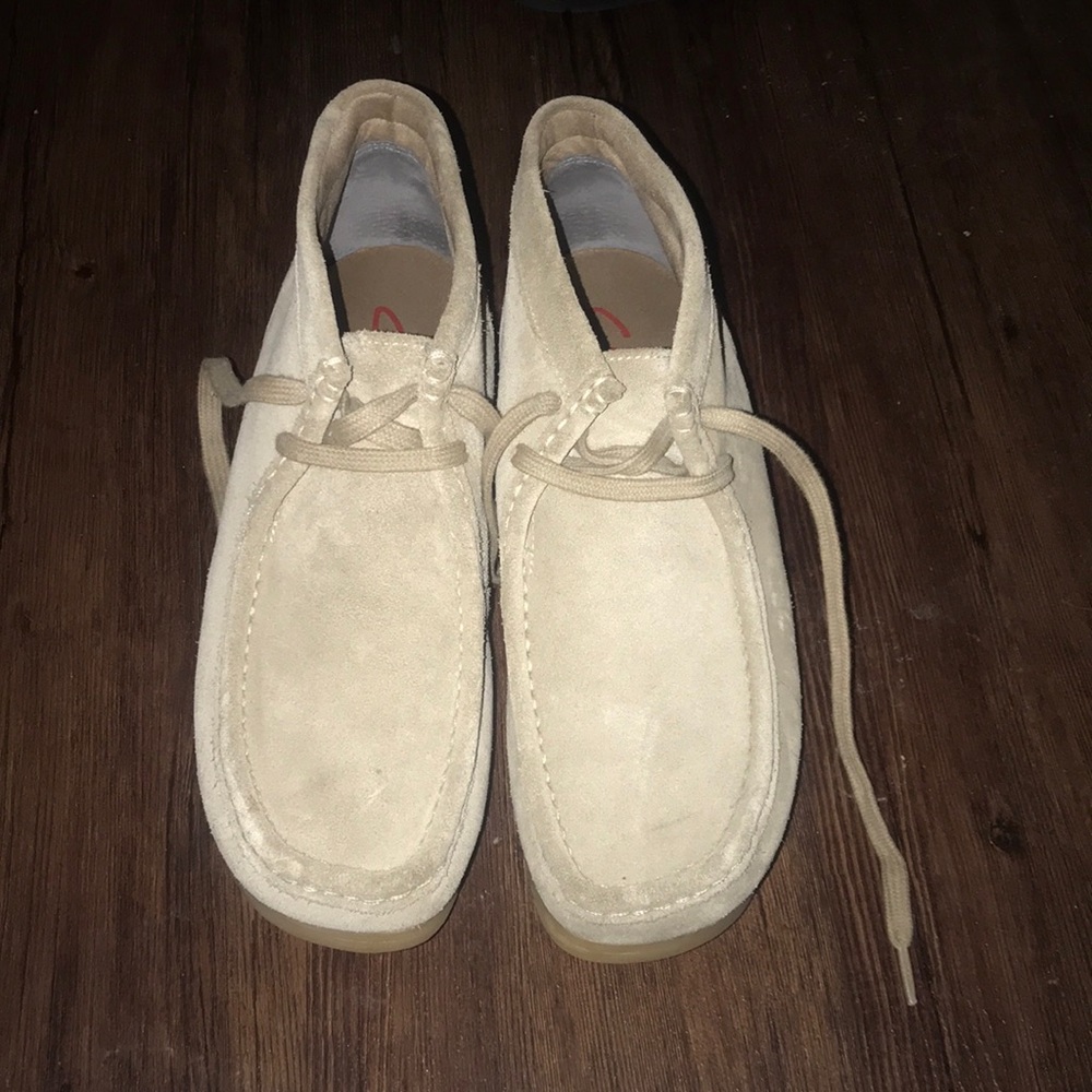 Clarke’s Maple Suede Wallabee Boot